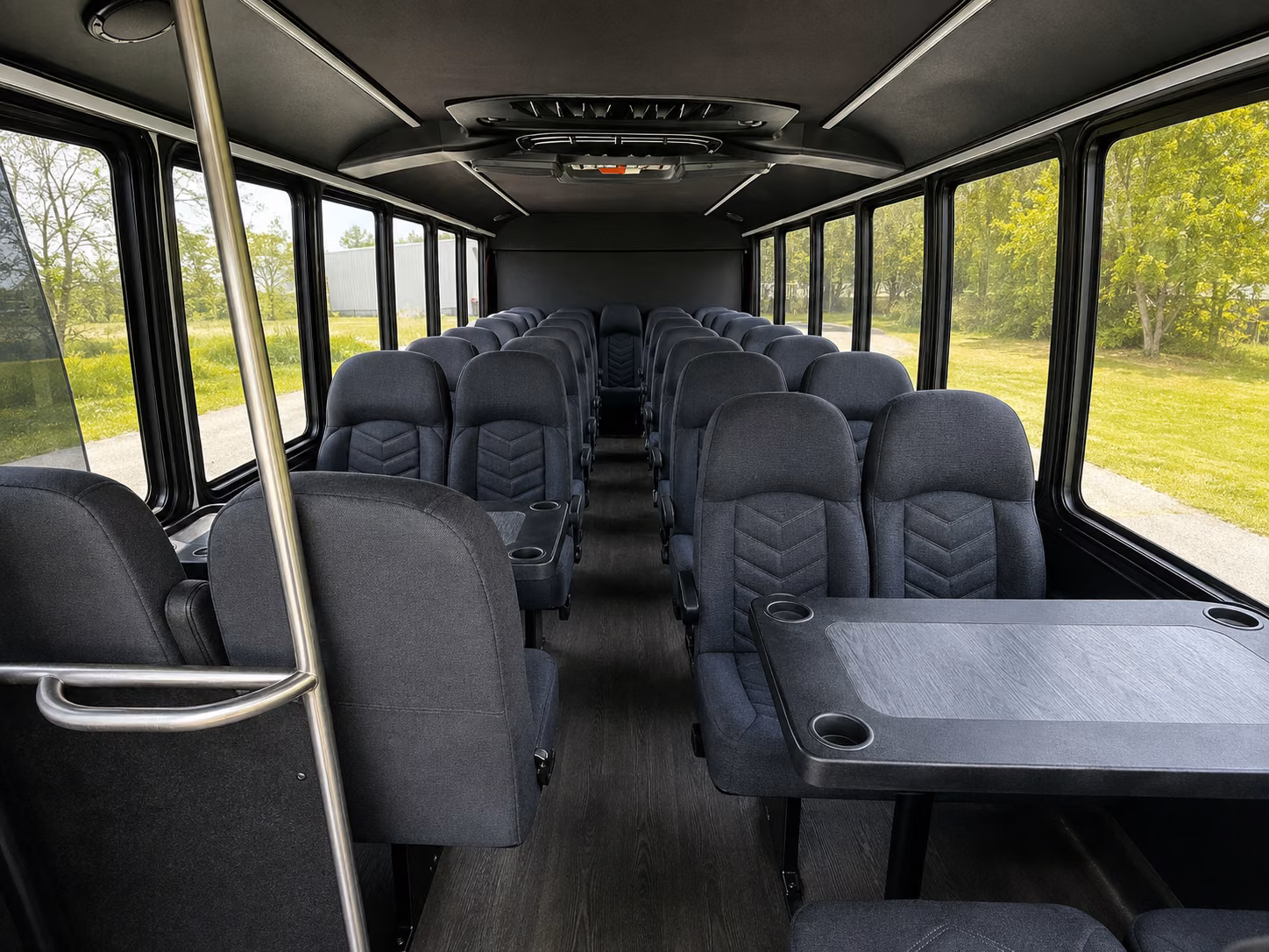 baltimore 15 passenger minibus inside