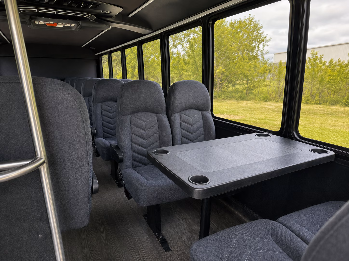 baltimore 20 passenger minibus inside