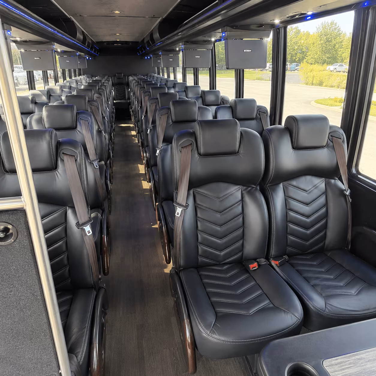 baltimore 25 passenger minibus inside