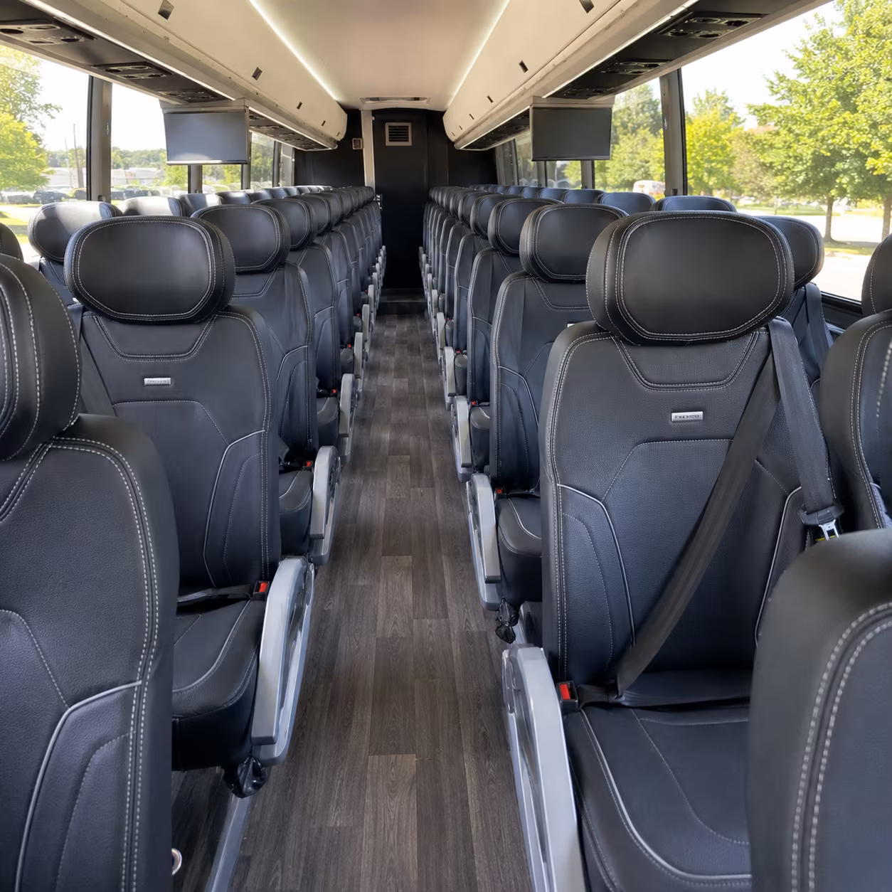 baltimore charter bus rentals for inner harbor and downtown office commutes