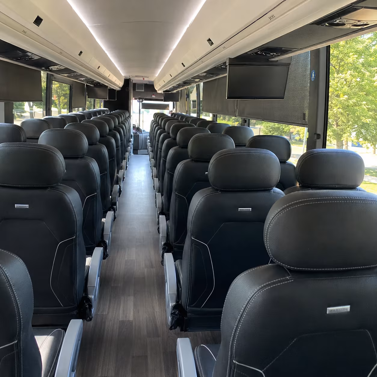 baltimore charter bus rentals for long distance sports travel