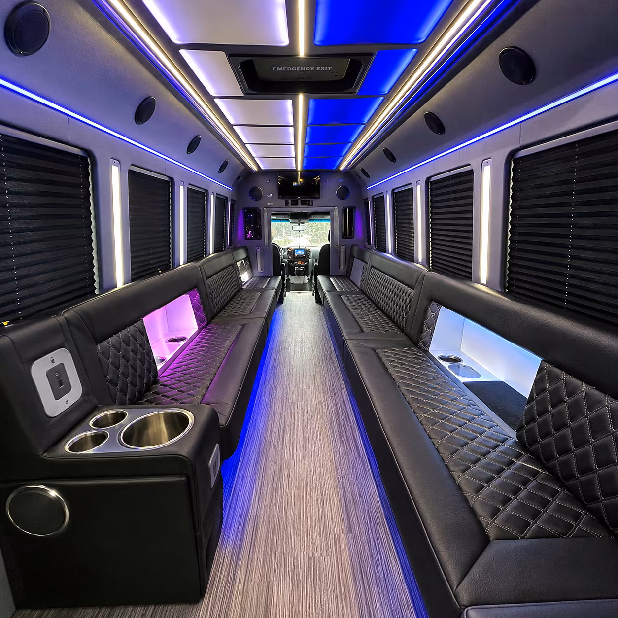 baltimore party bus inside