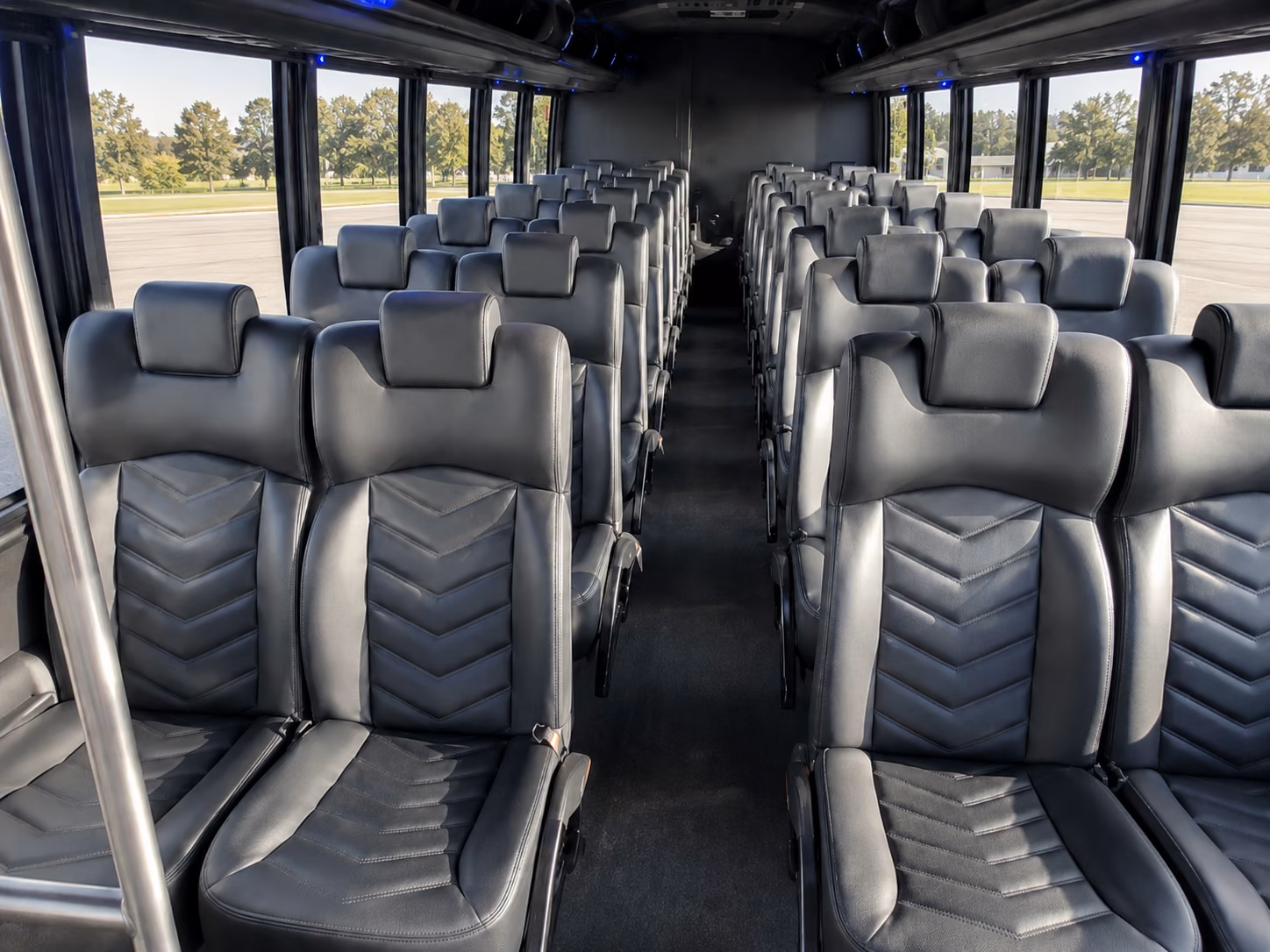 baltimore religious group transportation onboard seating