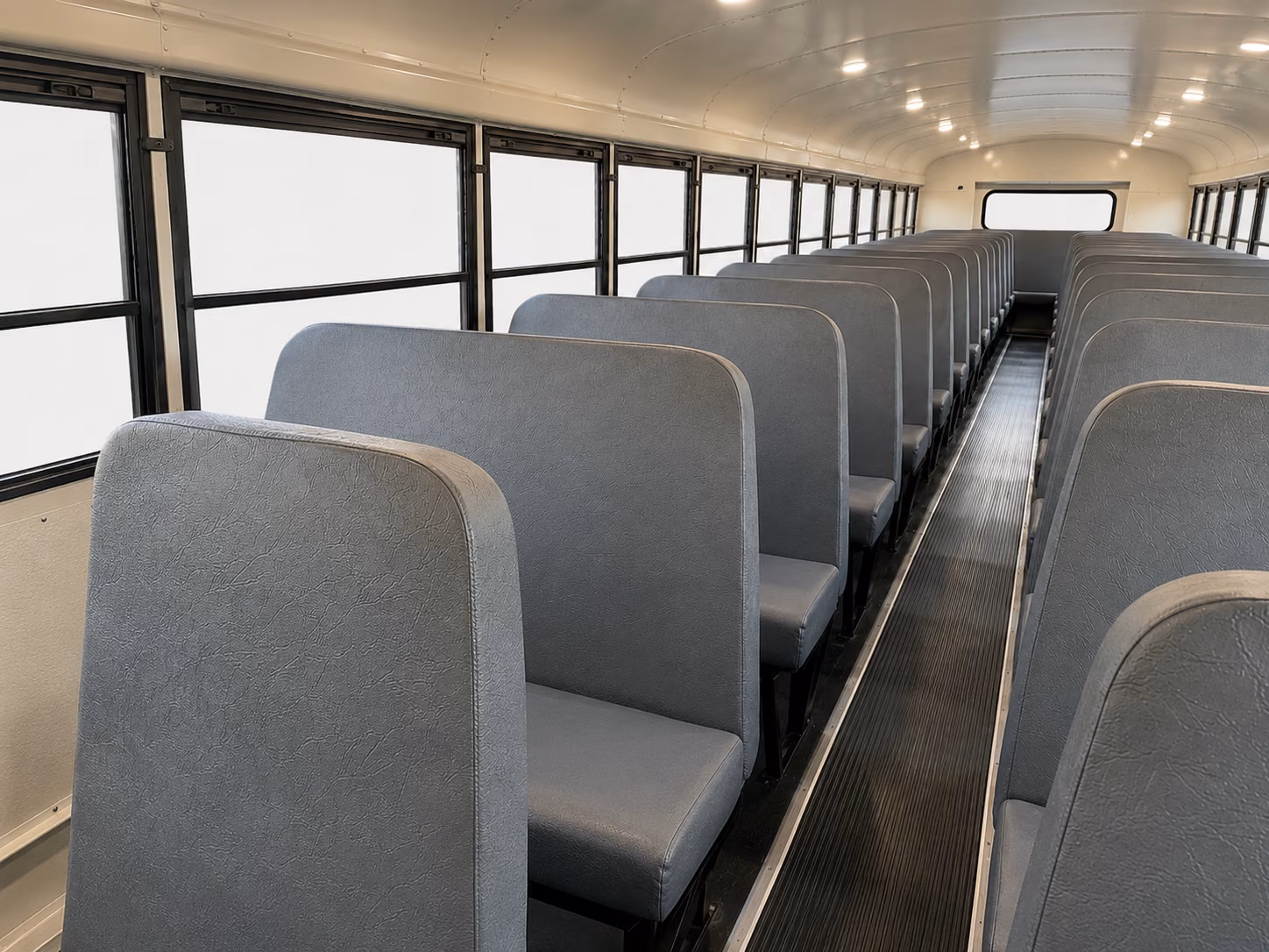 baltimore school bus inside