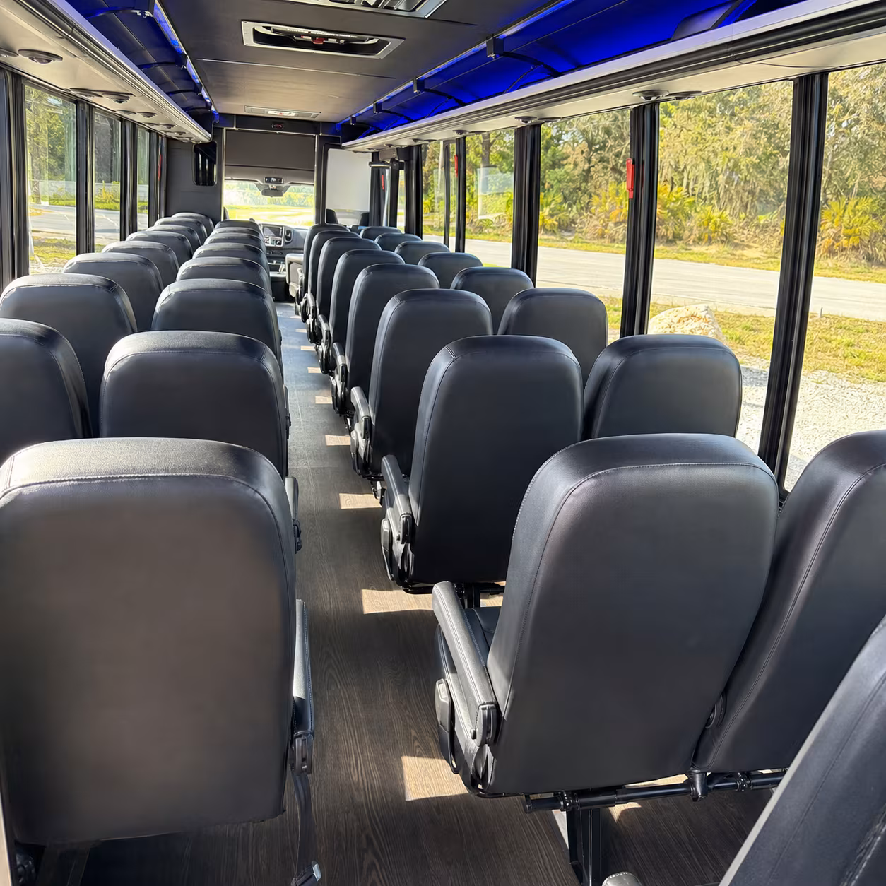 charter buses for large baltimore wedding guest lists