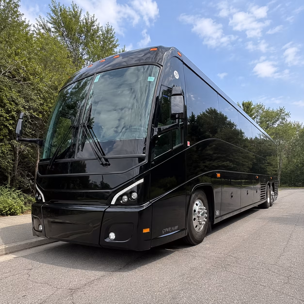 long distance charter buses for baltimore fans traveling to away games