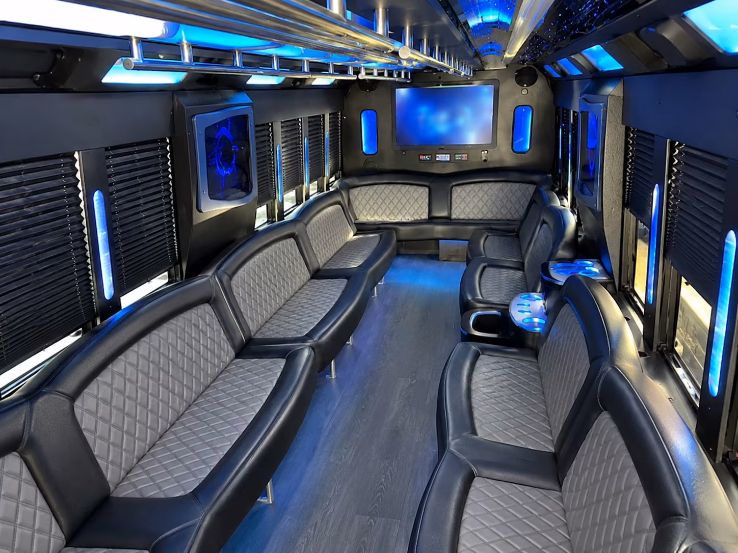 party buses for baltimore wedding parties and bridal groups
