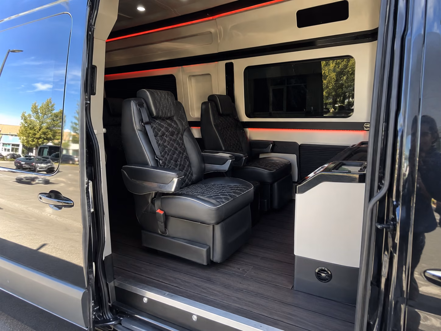 sprinter vans and minibuses for smaller baltimore sports fan groups